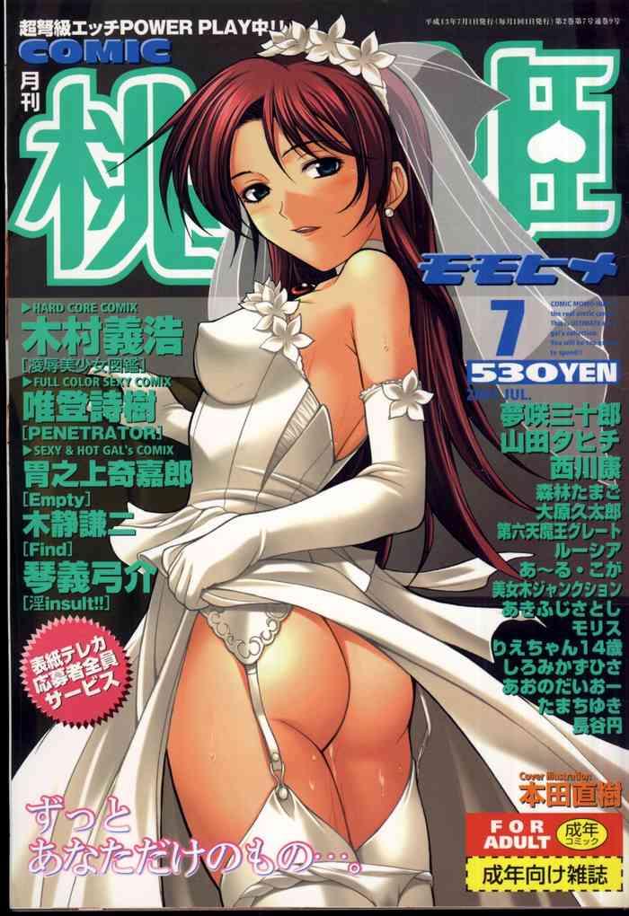 comic momohime 2001 07 cover