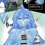 paizuri sakusei slime ni makeru manga a manga about losing to a titfucking sperm extracting slime cover
