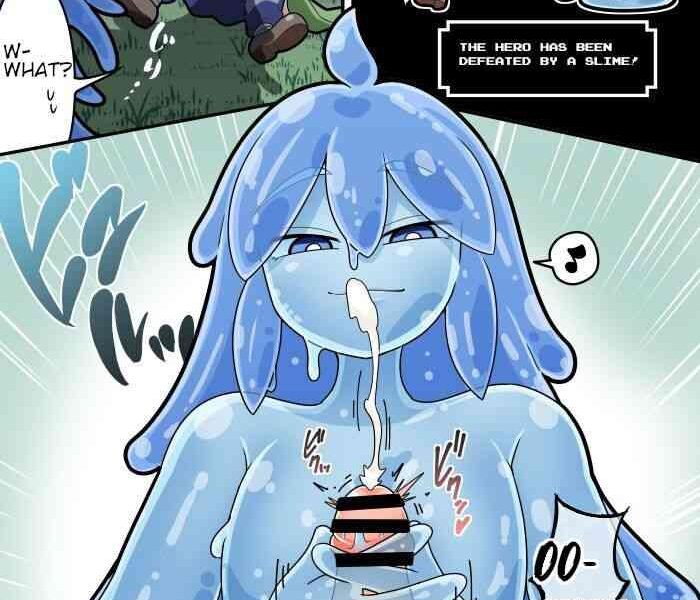 paizuri sakusei slime ni makeru manga a manga about losing to a titfucking sperm extracting slime cover